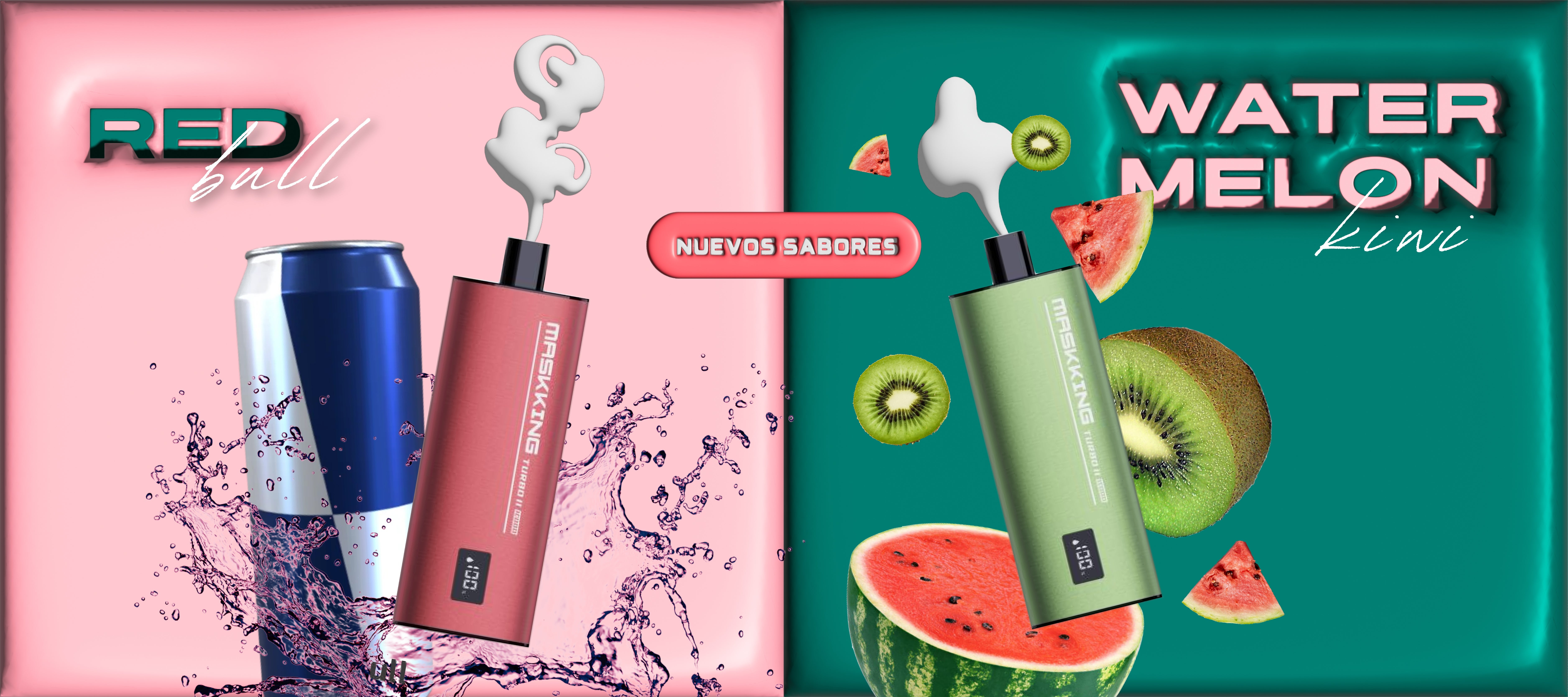 Sabores de vapes Maskking en México