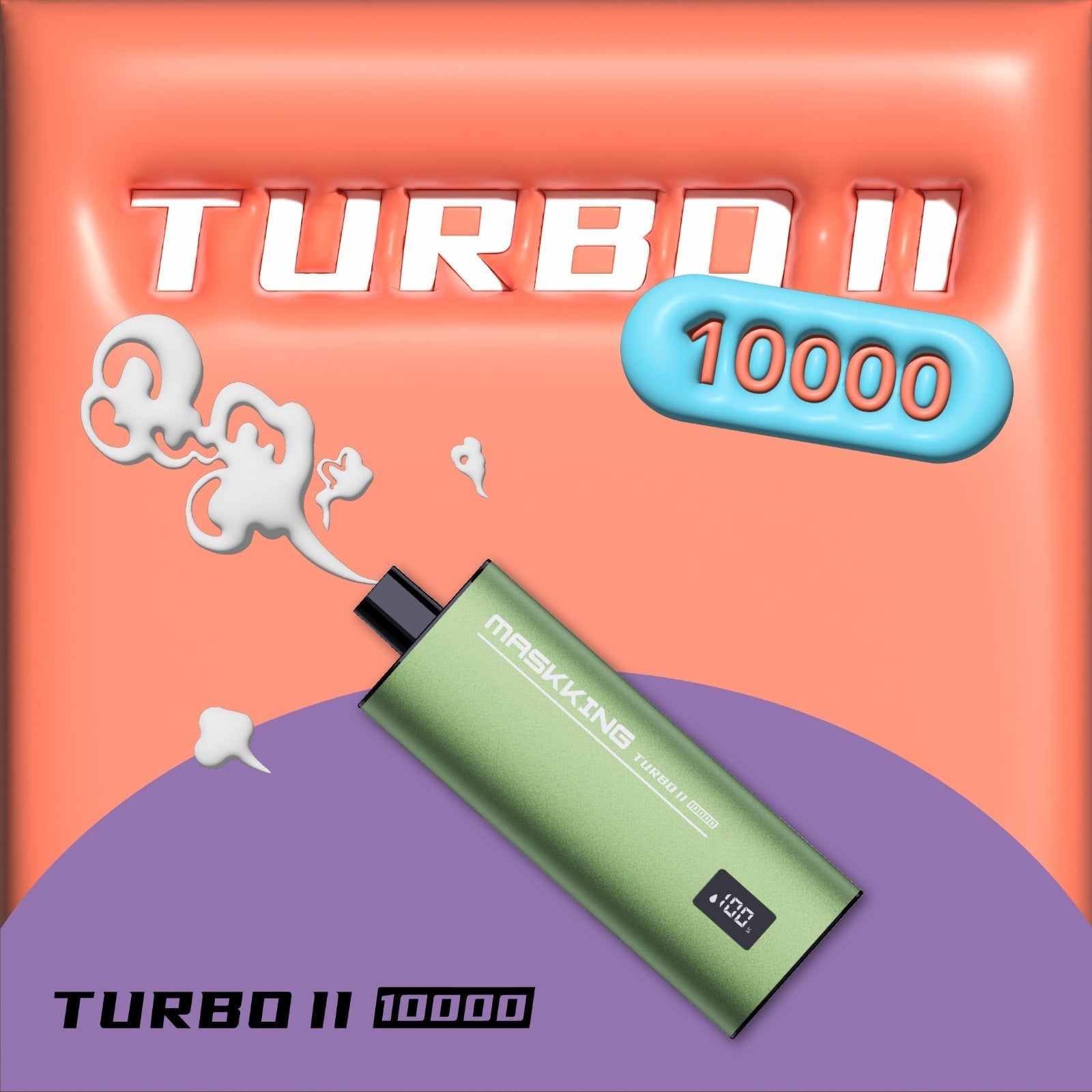 Maskking Turbo II, el vape recargable favorito de los vapeadores en México