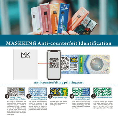 Pasos para verificar que tengo un Maskking original - Maskking