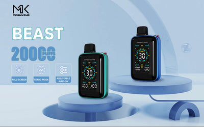 Vapes Maskking con Pantalla y Modos Turbo: Monster, Jumbo, Lux II y Turbo II - Maskking