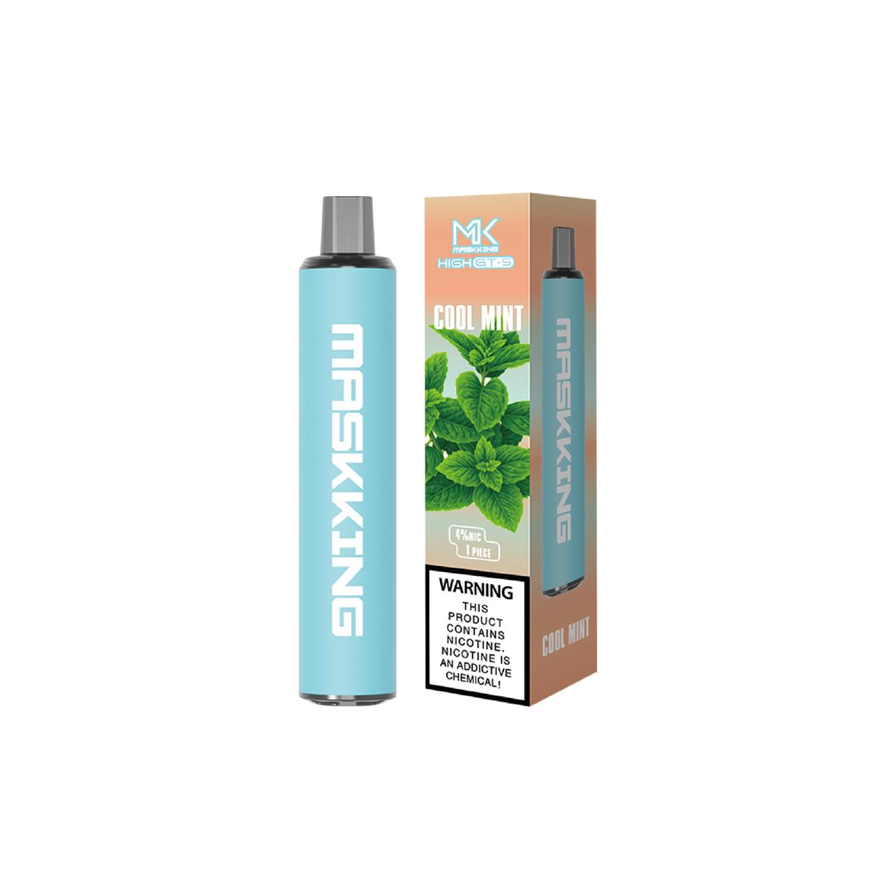 Maskking GTS Cool Mint vapeador desechable MK original, compra online vape con entrega inmediata México