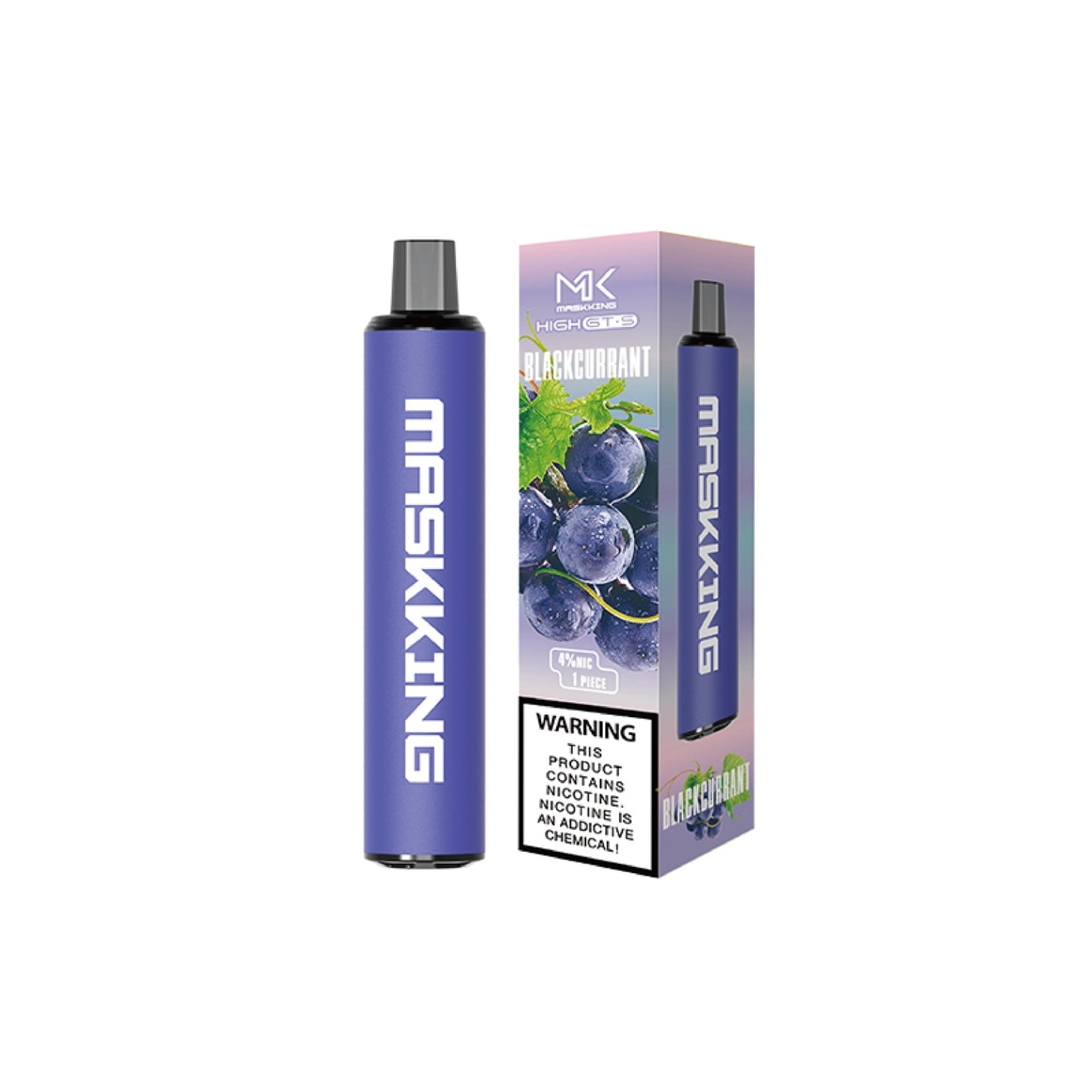 Maskking GTS Black Currant vapeador desechable MK original, compra online con entrega rápida México
