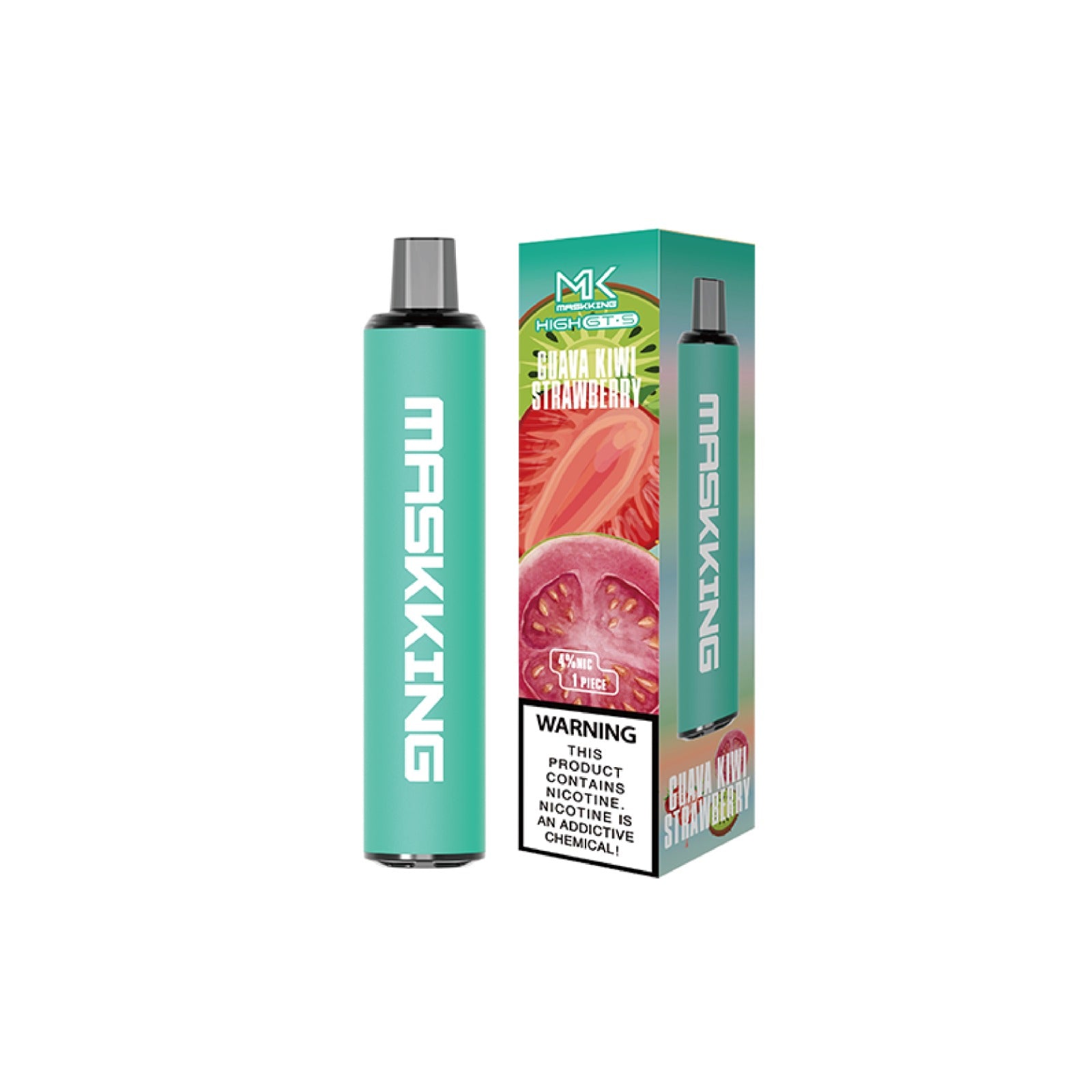 Maskking GTS Guava Kiwi Strawberry vape desechable MK original, vapeador con envío nacional rápido y seguro