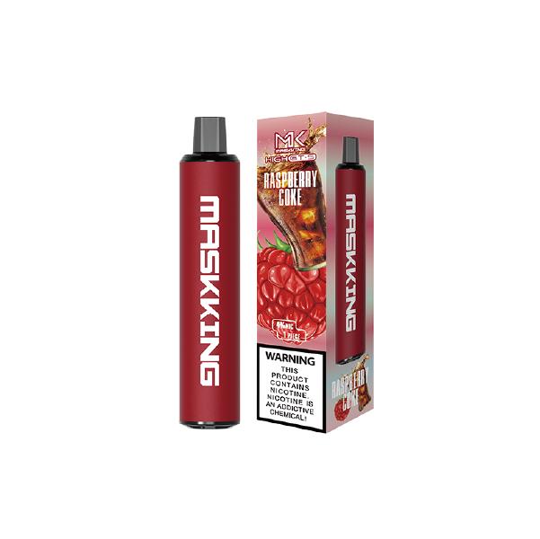 Maskking GTS Raspberry Coke vapeador desechable MK original, compra online con envío express en México