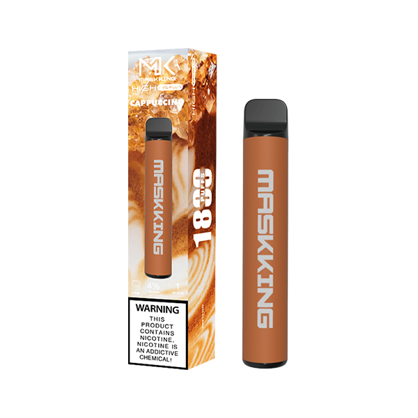 Maskking Pro Plus 1800 Cappuccino vape desechable Maskking MK original México