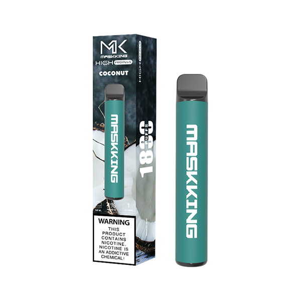 Maskking Pro Plus 1800 Coconut vapeador desechable Maskking original MK México