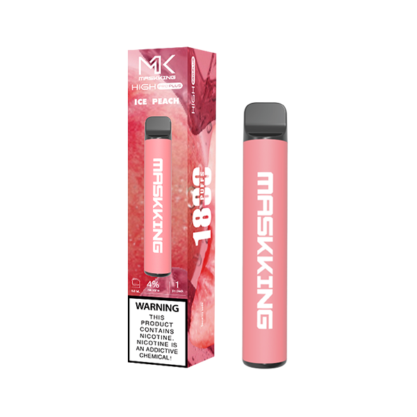 Maskking Pro Plus 1800 Ice Peach vape desechable original Maskking MK vapeador México
