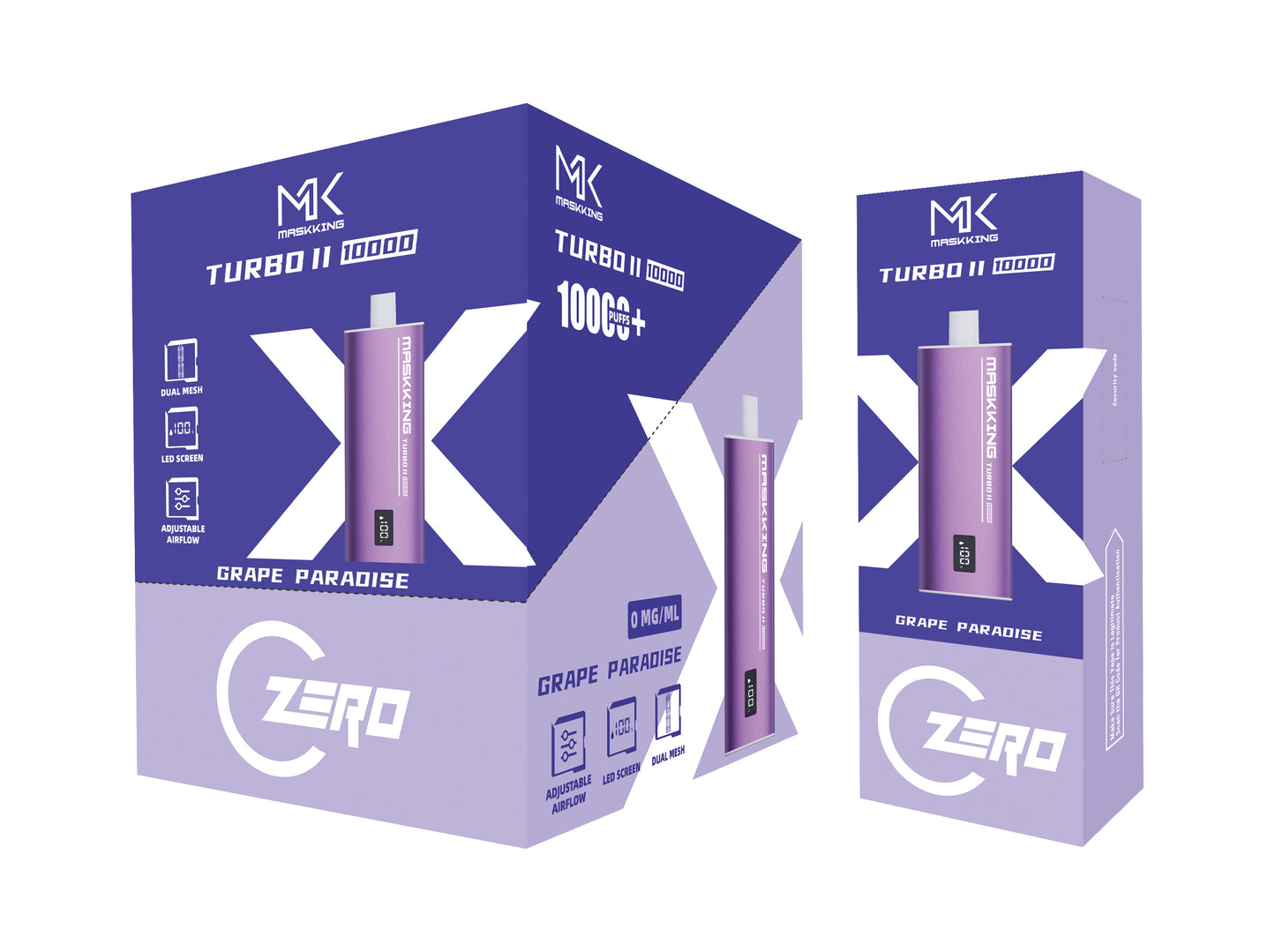 Maskking Turbo II Zero 10 Pack