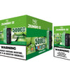 Maskking Jumbo II 10 Pack — Green Apple — Vape 50,000 caladas 5-en-1 ajustable Maskking México