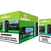 Maskking Jumbo II 10 Pack — Miami Mint — Vape 50,000 caladas 5-en-1 ajustable Maskking México