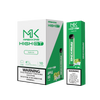 Maskking GT 10 Pack Ice Apple vape desechable original MK, sabor manzana mentolada fresca, entrega inmediata.