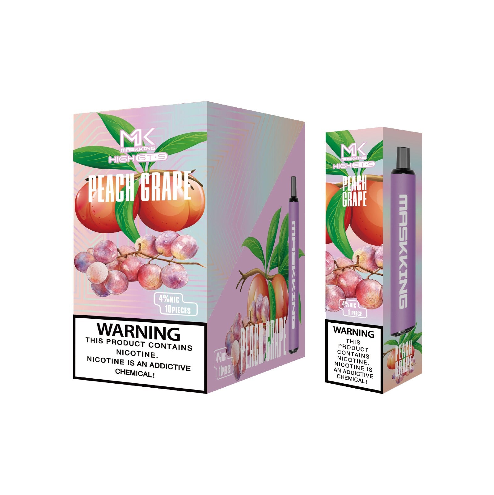 maskking-gts-10pack-peach-grape-vape-desechable-original