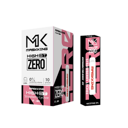 Maskking GT Zero Strawberry Lychee vapeador sin nicotina, sabor fresa con lichi, envío rápido en México.