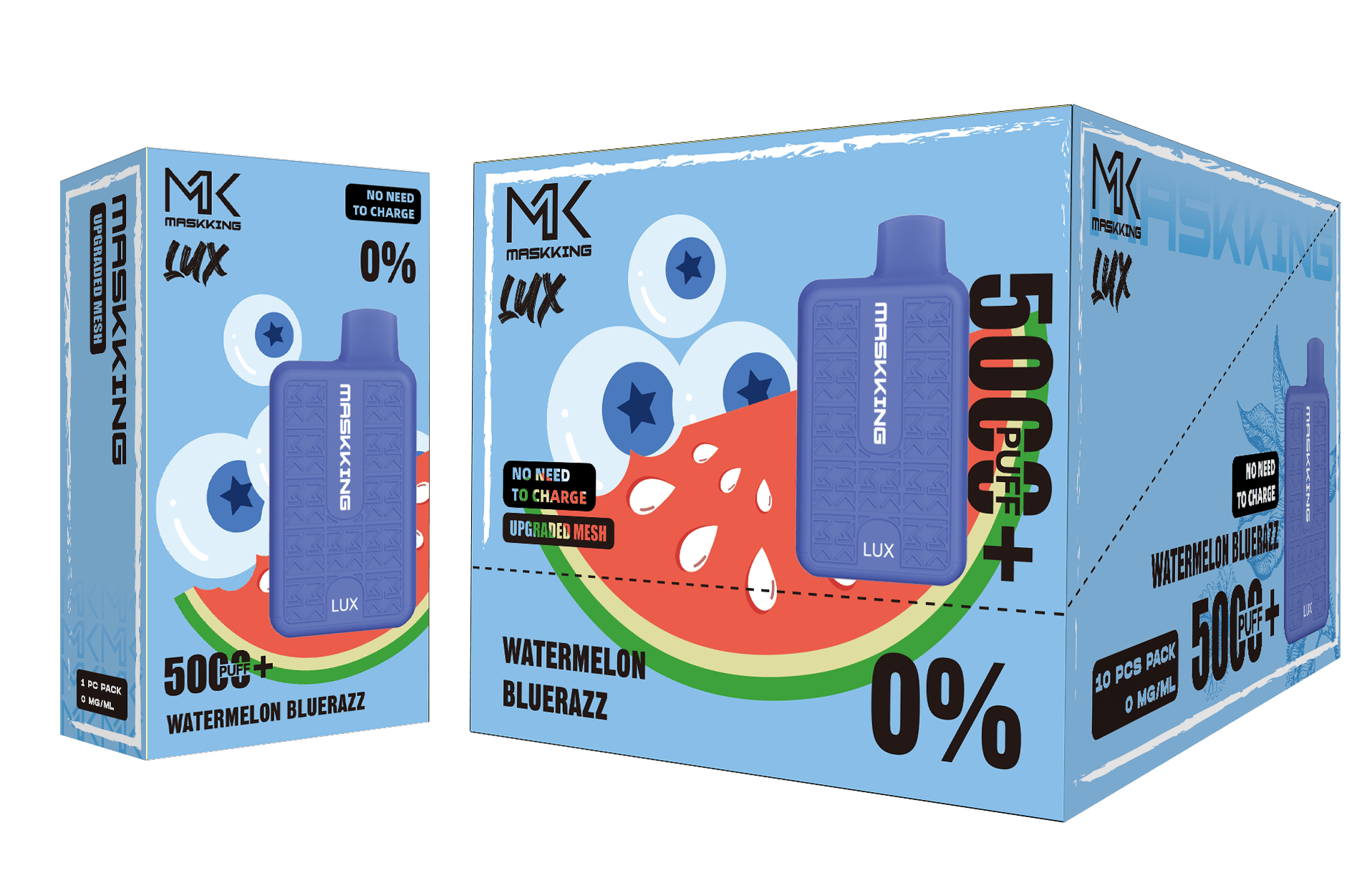 Maskking Lux 10 Zero Pack - Maskking