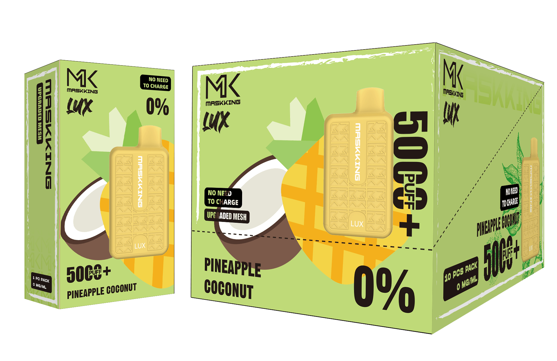 Maskking Lux 10 Zero Pack - Maskking