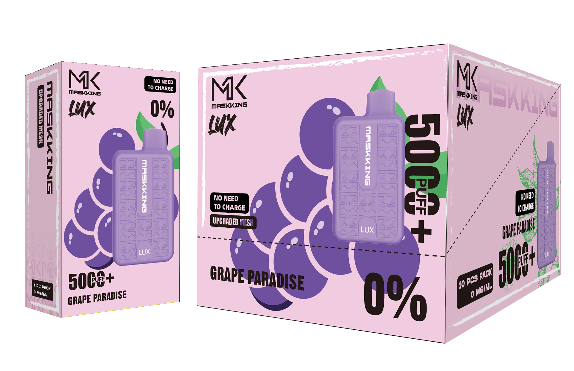 Maskking Lux 10 Zero Pack - Maskking