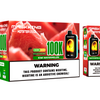 Maskking Monster 10 Pack — Watermelon Splash — Vape 100,000 caladas con pantalla Maskking México
