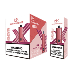 Maskking Turbo 10 Pack Cherry Ice, vapeador desechable original con sabor cereza helada, entrega inmediata.