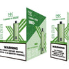 Maskking Turbo 10 Pack Kiwi Watermelon, vape MK desechable con sabor dulce y fresco, envío rápido en México.