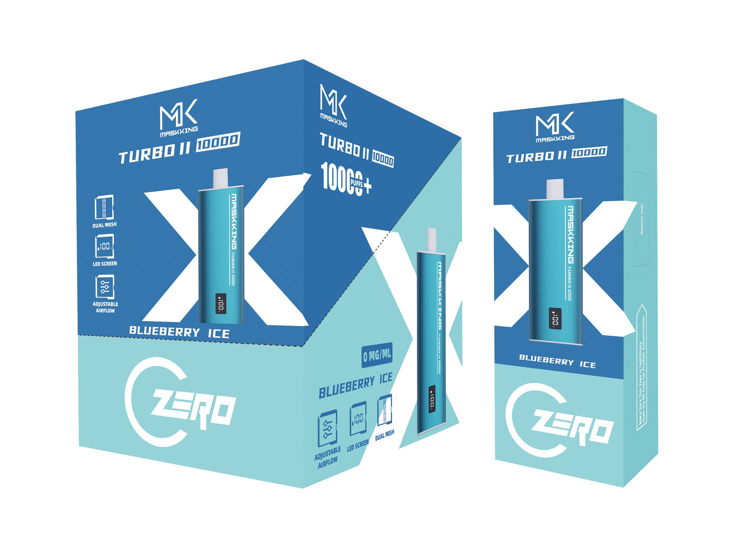 Maskking Turbo II Zero 10 Pack - Maskking