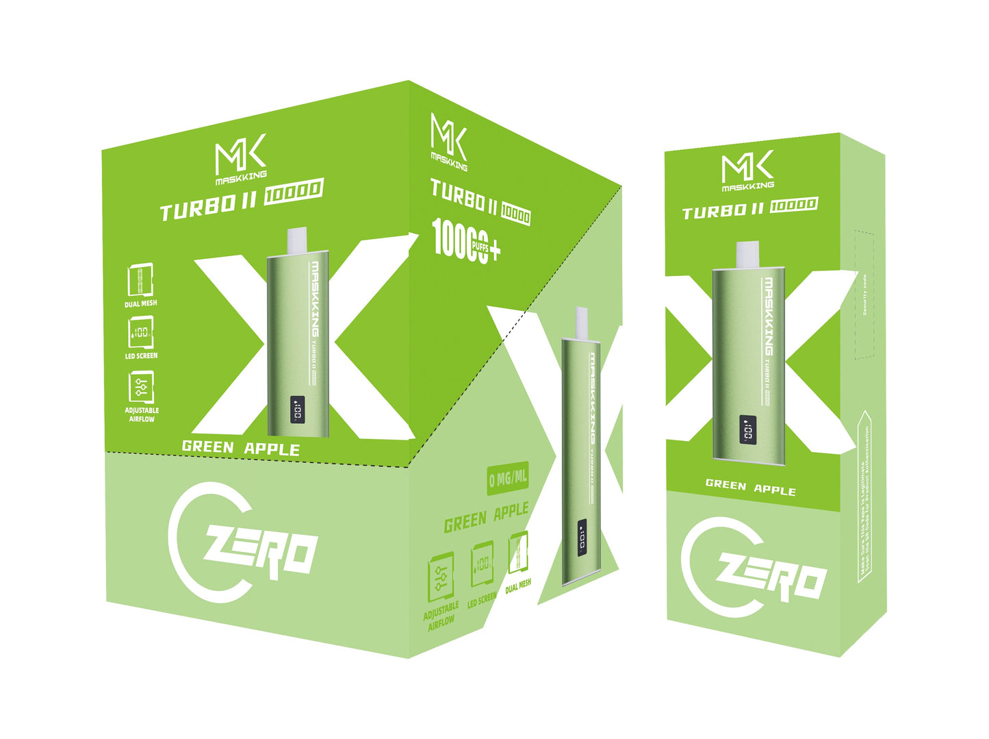 Maskking Turbo II Zero 10 Pack - Maskking