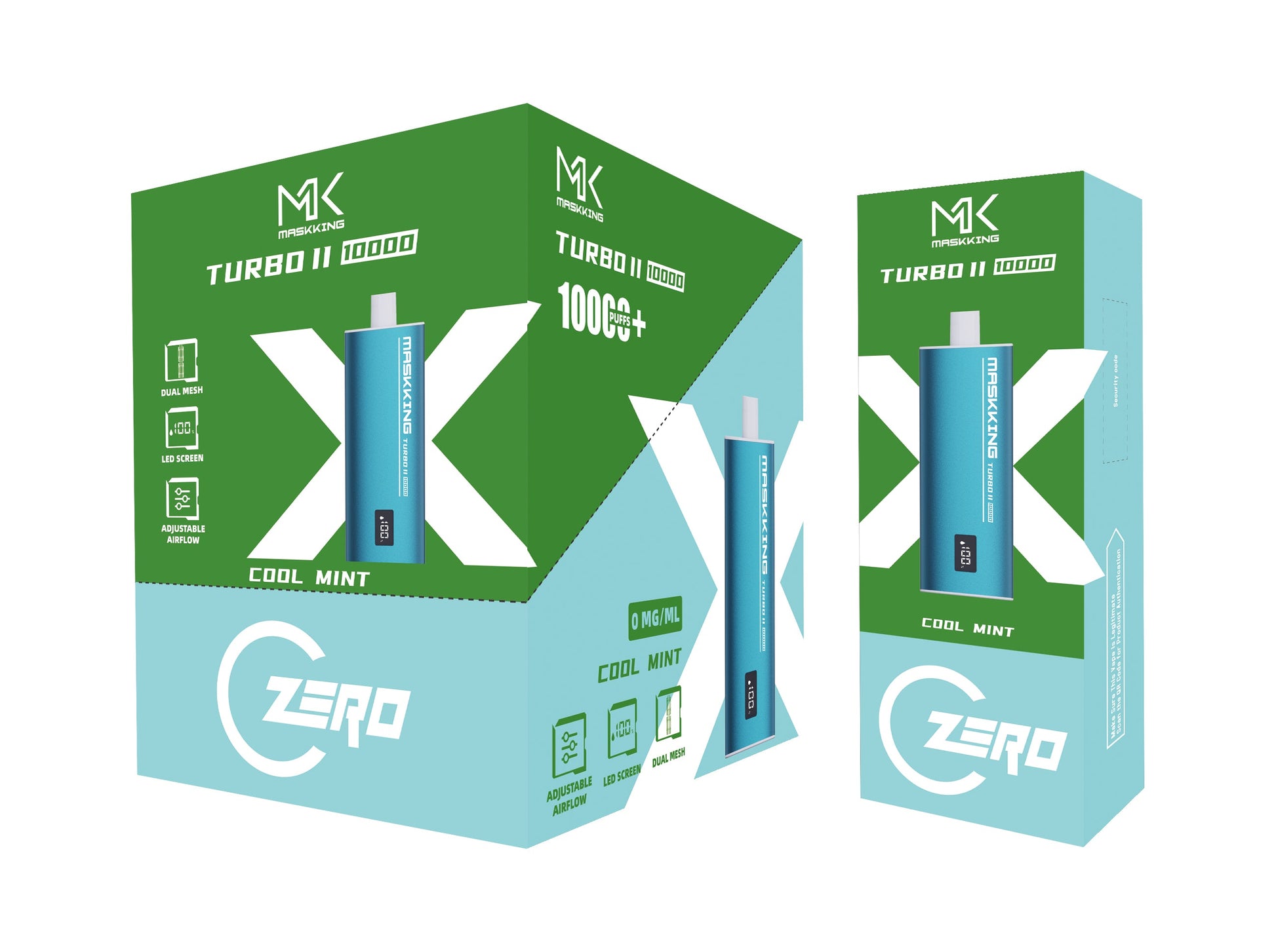 Maskking Turbo II Zero 10 Pack - Maskking